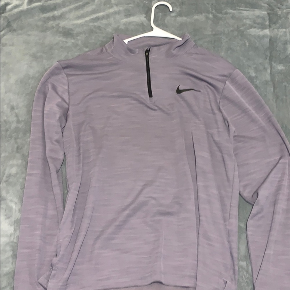 Grey Nike Quarter Zip